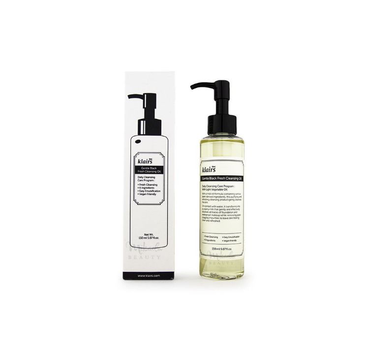 Picture of [BOGO] DEAR KLAIRS Gentle Black Fresh Cleansing Oil 150 ml