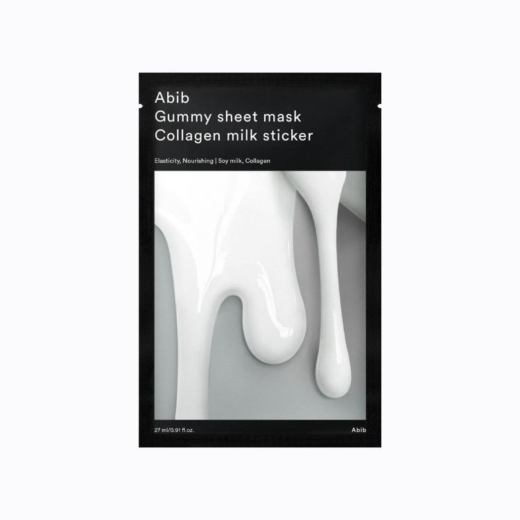 صورة  ABIB Gummy Sheet Mask Collagen Milk Sticker 1ea - Renewal