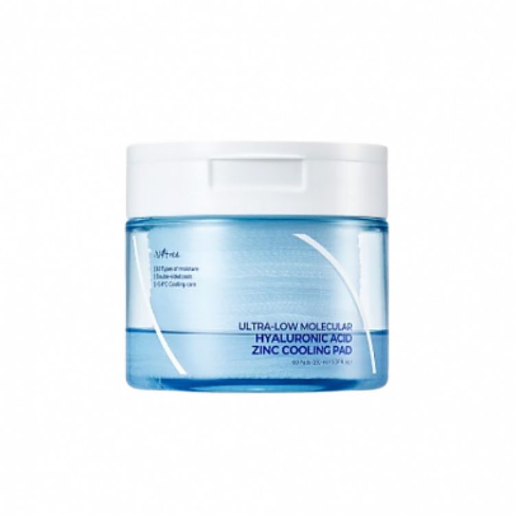 Picture of ISNTREE Ultra-Low Molecular Hyaluronic Acid Zinc Cooling Pad 150ml