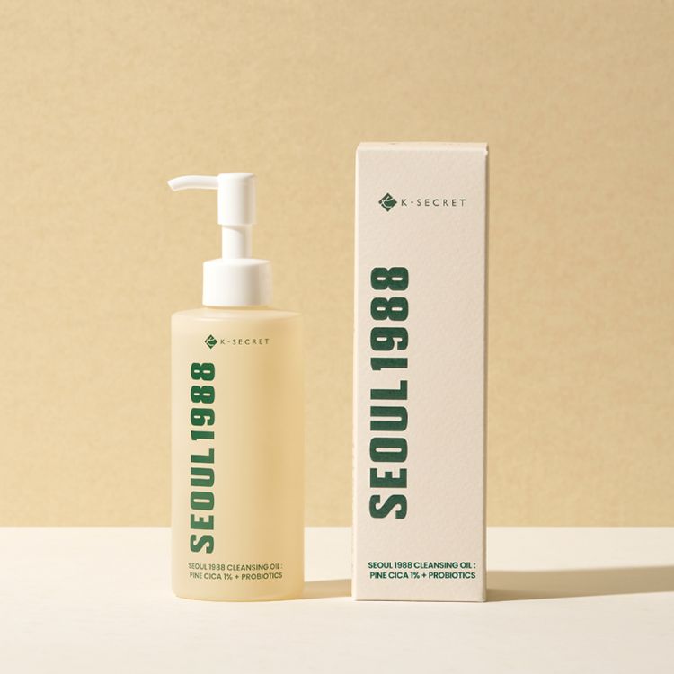 Picture of [Buy 2 Get 2 Free] K-SECRET SEOUL 1988 Cleansing Oil : Pine Cica 1% + Probiotics  200ml