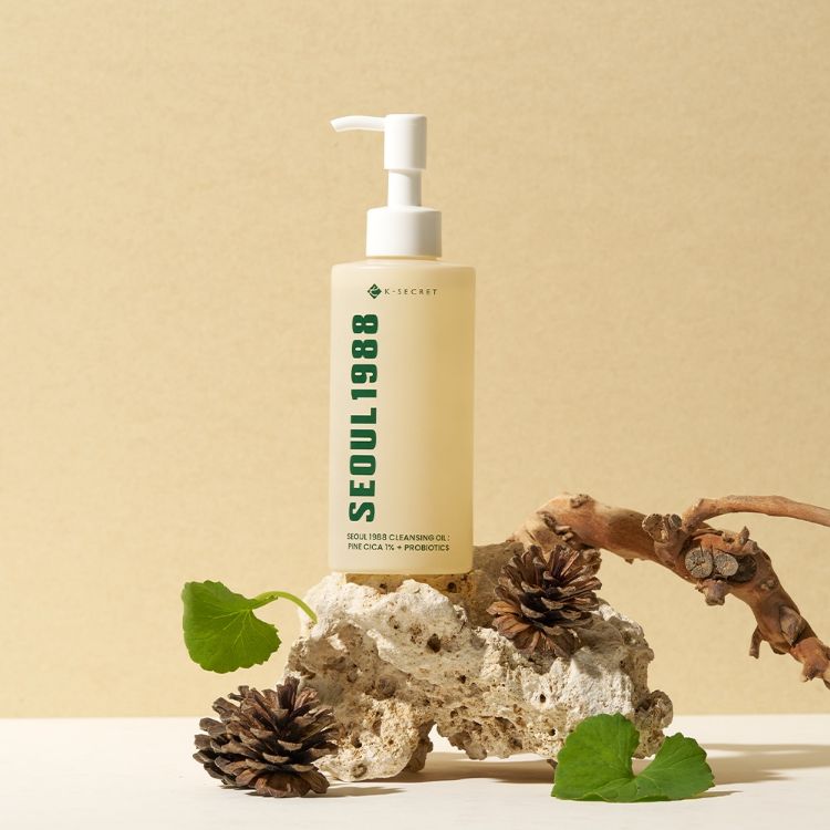 Picture of [Buy 2 Get 2 Free] K-SECRET SEOUL 1988 Cleansing Oil : Pine Cica 1% + Probiotics  200ml