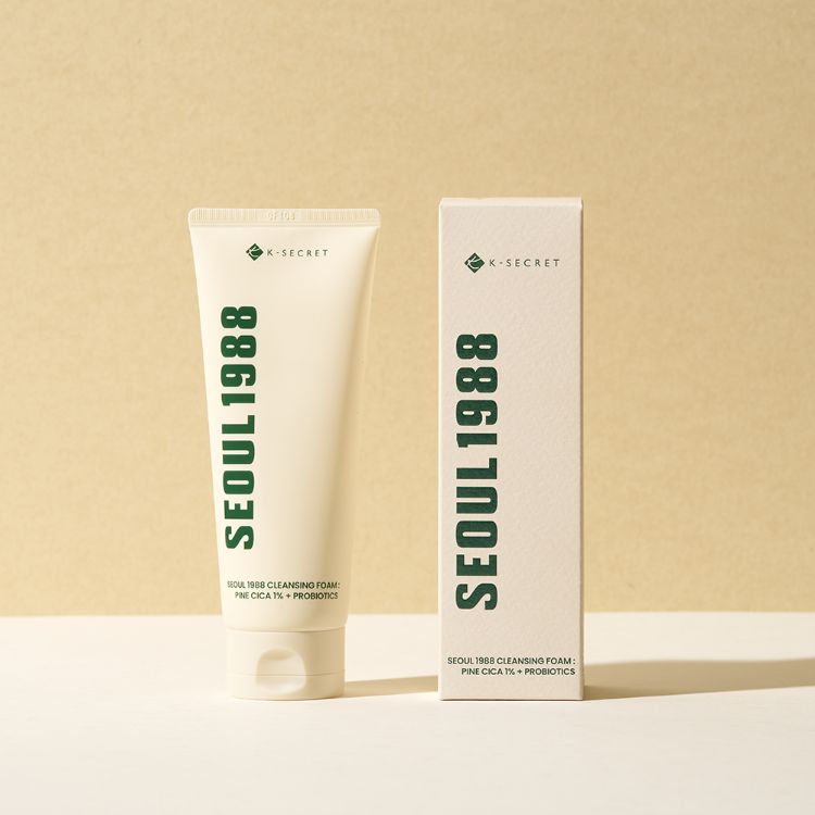 Picture of [Buy 2 Get 2 Free] K-SECRET SEOUL 1988 Cleansing Foam : Pine Cica 1% + Probiotics  150ml
