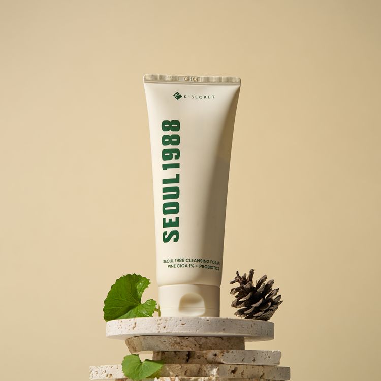 Picture of [Buy 2 Get 2 Free] K-SECRET SEOUL 1988 Cleansing Foam : Pine Cica 1% + Probiotics  150ml