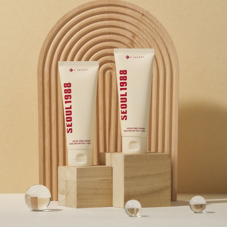 Picture of [Buy 2 Get 2 Free] K-SECRET SEOUL 1988 Cream : Snail Mucin 93% + Rice