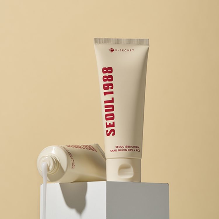 Picture of [Buy 2 Get 2 Free] K-SECRET SEOUL 1988 Cream : Snail Mucin 93% + Rice