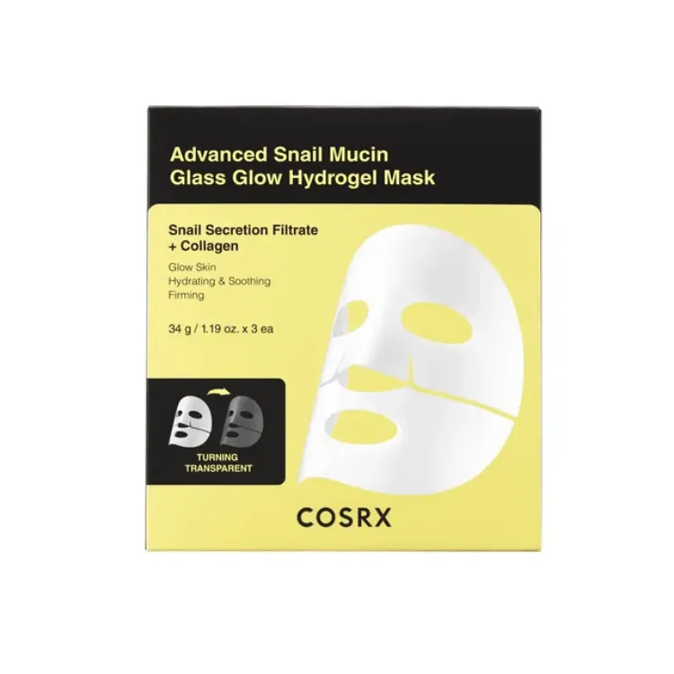 Picture of Advanced Snail Mucin Glass Glow Hydrogel Mask_3 ea