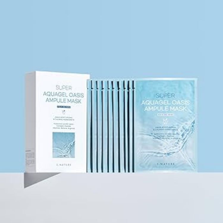 Picture of S.NATURE SUPER AQUAGEL OASIS AMPULE MASK 30ml (5pcs)