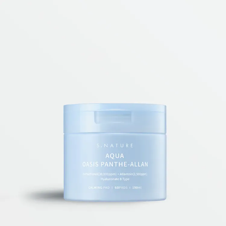 Picture of S.NATURE AQUA OASIS PANTHE-ALLAN CALMING PAD 190ml/ 60pcs