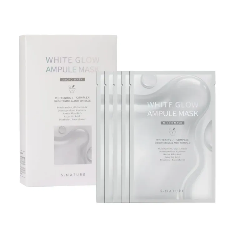 Picture of S.NATURE WHITE GLOW AMPULE MASK 5pcs