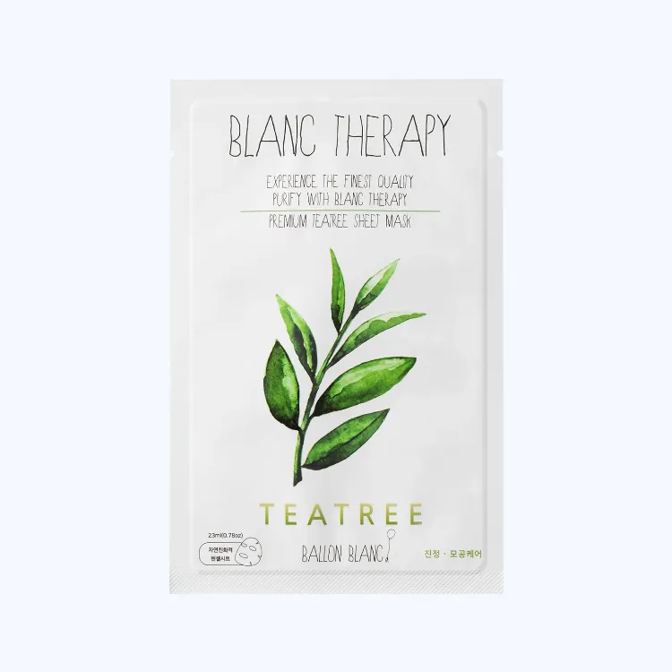 Picture of Ballon Blanc Blanc Therapy Teatree Sheet Mask 23ml