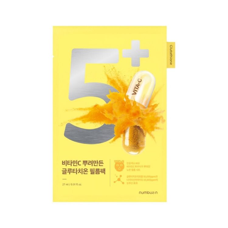 Picture of NUMBUZIN No.5 Vitamin Spotlight Sheet Mask (1ea)