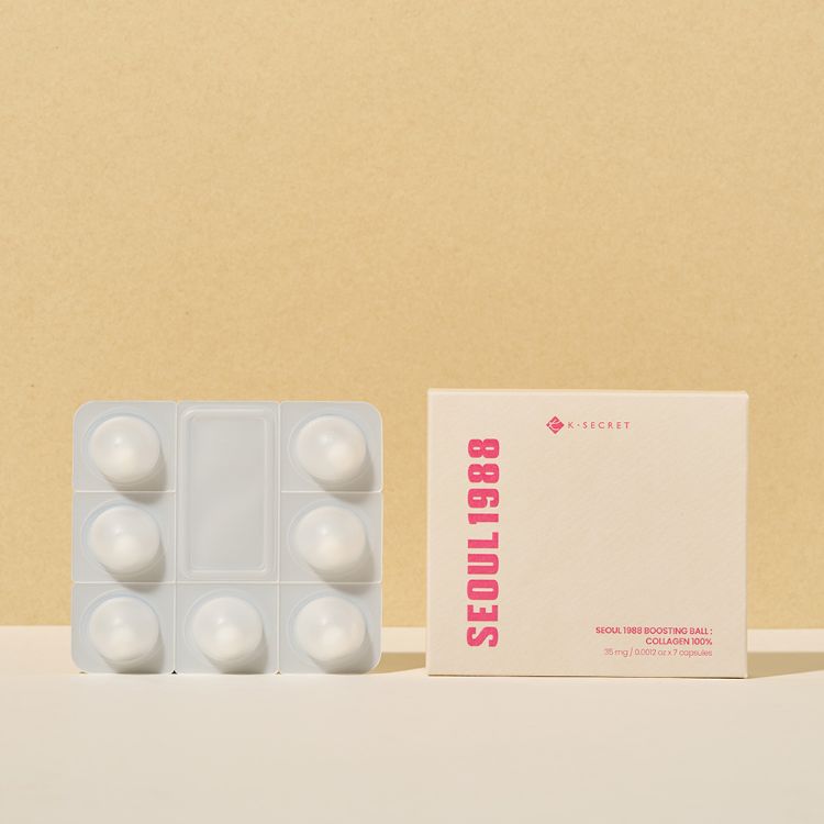 Picture of K-SECRET SEOUL 1988 BOOSTING BALL : COLLAGEN 100% 35mg