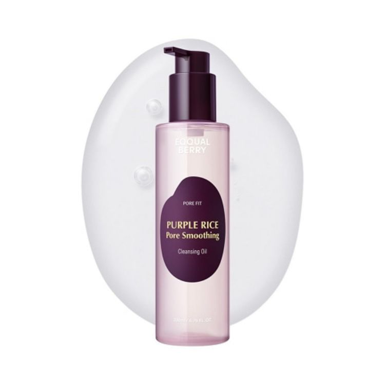 Picture of EQQUALBERRY PURPLE RICE PORE SMOOTHING CLEANSING OIL 200ml