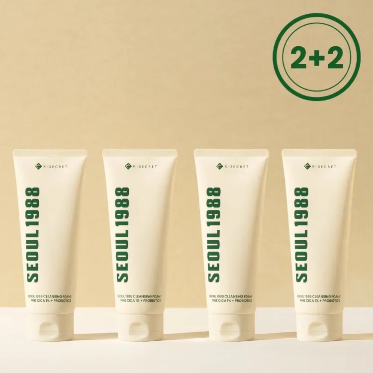Picture of [Buy 2 Get 2 Free] K-SECRET SEOUL 1988 Cleansing Foam : Pine Cica 1% + Probiotics  150ml