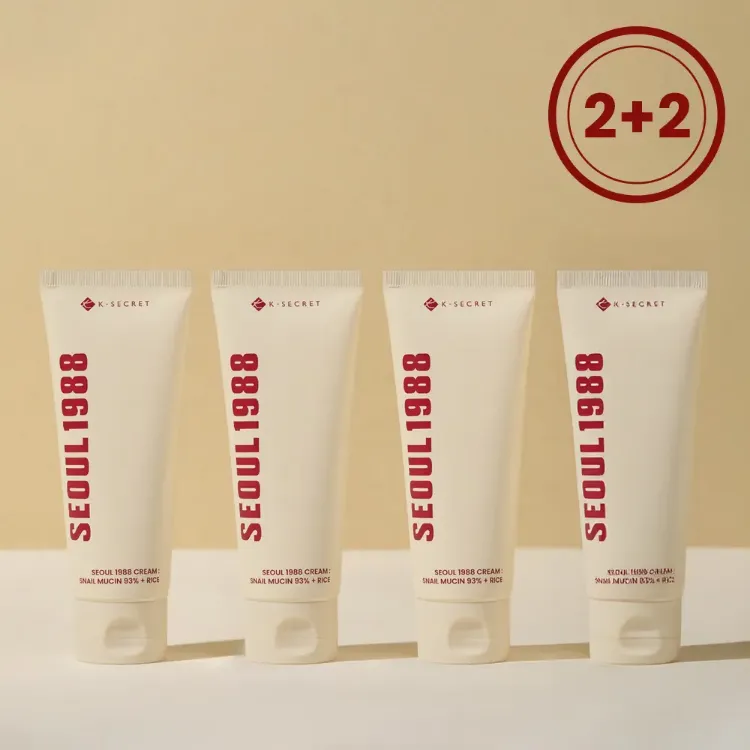 Picture of [Buy 2 Get 2 Free] K-SECRET SEOUL 1988 Cream : Snail Mucin 93% + Rice