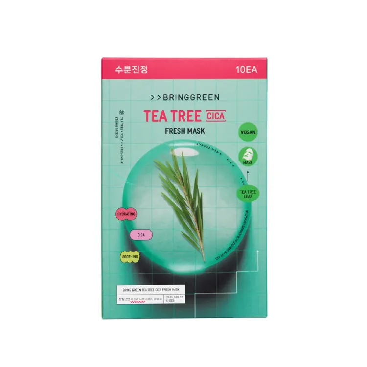 Picture of BRINGGREEN Fresh Mask Sheet (Tea Tree Cica) 10ea