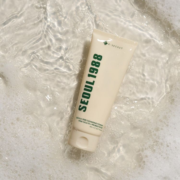 Picture of K-SECRET SEOUL 1988 Cleansing Foam : Pine Cica 1% + Probiotics  150ml