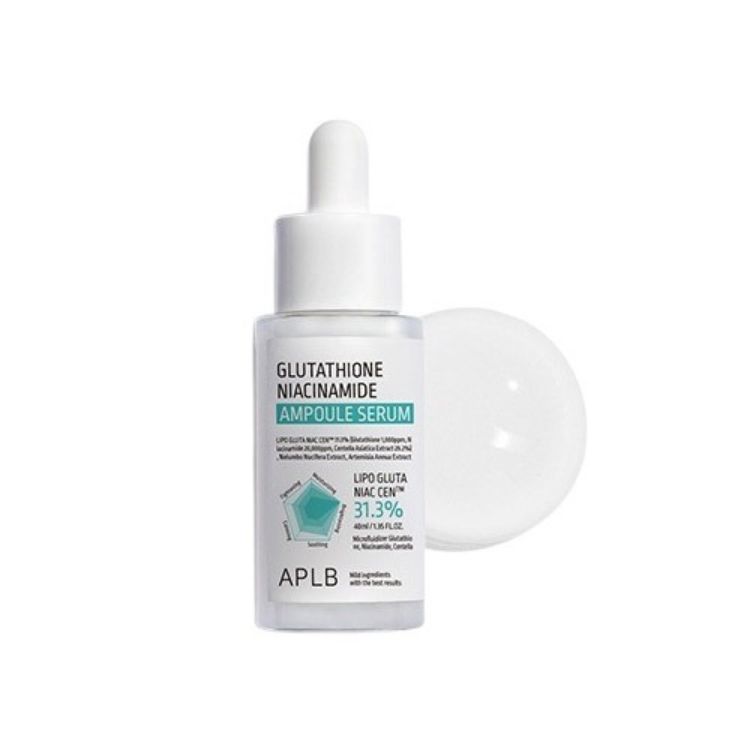 Picture of APLB GLUTATHIONE NIACINAMIDE AMPOULE SERUM 40ml