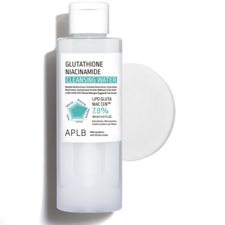 صورة APLB GLUTATHIONE NIACINAMIDE CLEANSING WATER