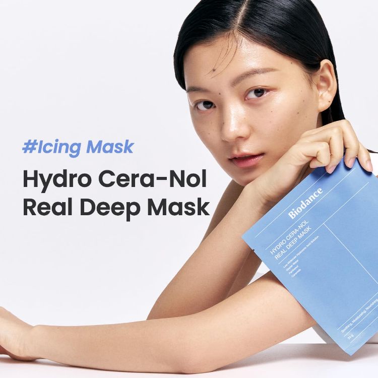 Picture of [Buy 2 Get 1 Free] Biodance Hydro Cera-nol Real Deep mask (4ea)