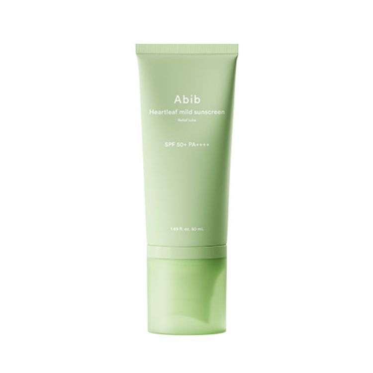 صورة ABIB HEARTLEAF MILD SUNSCREEN RELIEF TUBE 50ml