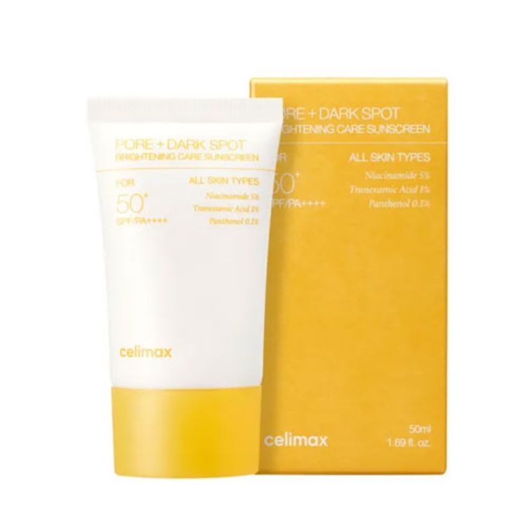 صورة celimax PORE+DARK SPOT BRIGHTENING CARE SUNSCREEN 50ml