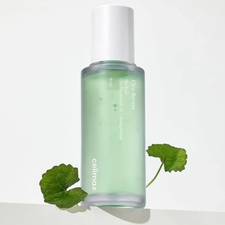 صورة CELIMAX THE REAL CICA NIACINAMIDE AC CALMING SERUM 40ML