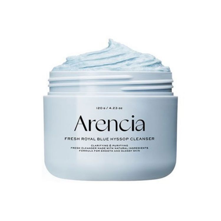 صورة Arencia Fresh Royal Blue Rice Mochi Cleanser 120g