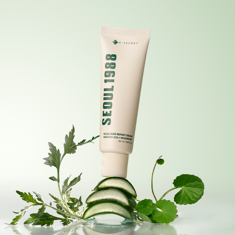 صورة K-Secret SEOUL 1988 REPAIR CREAM : NIACICA 20% + MUGWORT 50ml