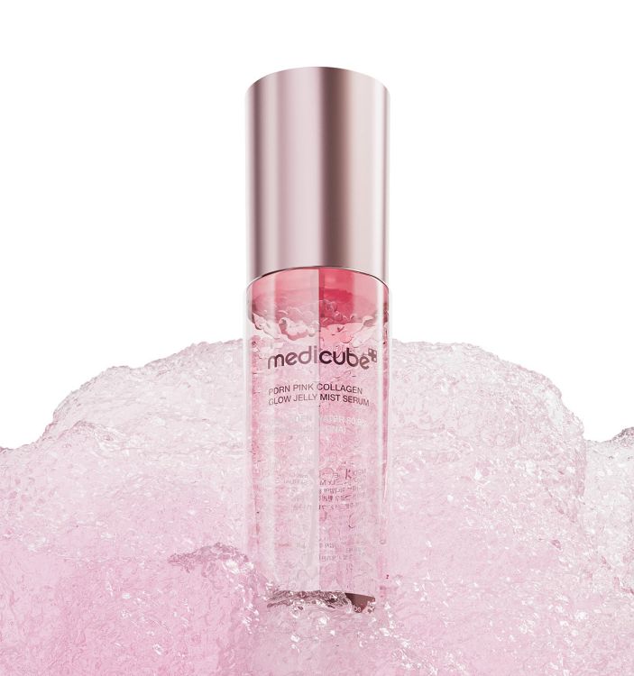 صورة MEDICUBE PDRN PINK COLLAGEN GLOW JELLY MIST SERUM 100ml