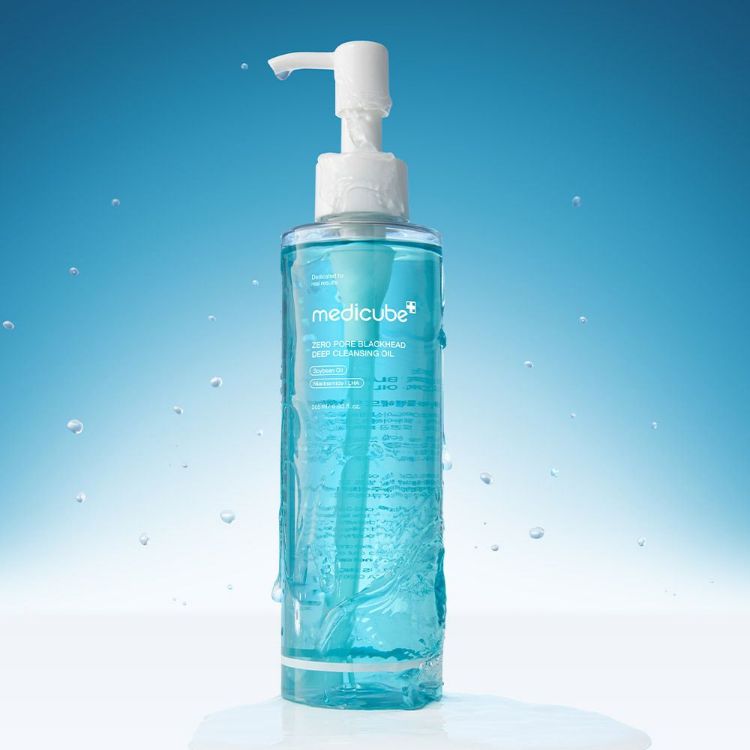 صورة MEDICUBE ZERO PORE BLACKHEAD DEEP CLEANSING OIL 205ml