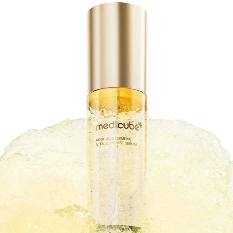 صورة MEDICUBE KOJIC ACID TURMERIC VITA JELLY MIST SERUM 100ml