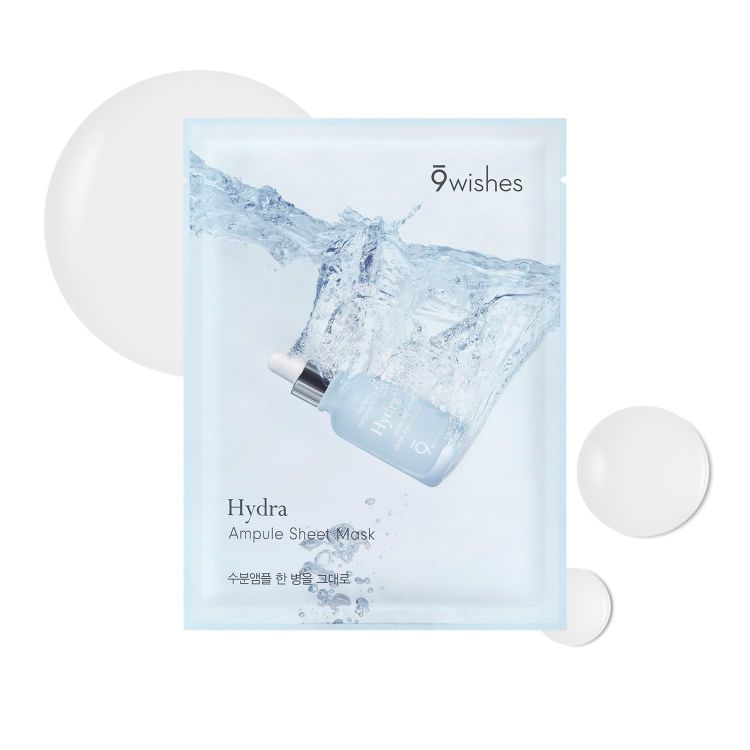 Picture of 9 wishes Hydra Ampule Sheet Mask 5ea