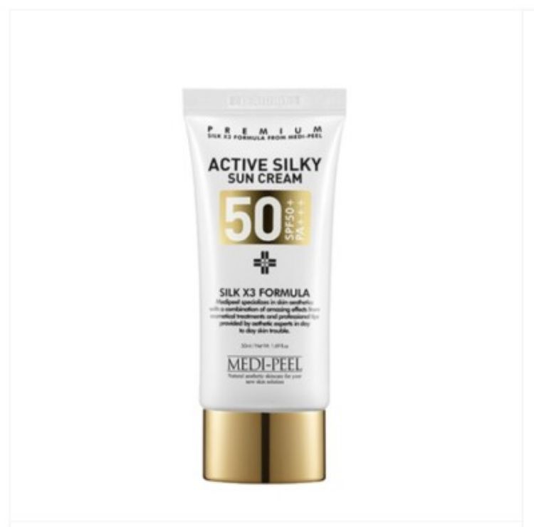 Picture of MEDIPEEL ACTIVE SILKY SUN CREAM 50ml