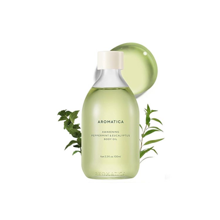 Picture of AROMATICA AWAKENING BODY OIL PEPPERMINT & EUCALYPTUS 100ML