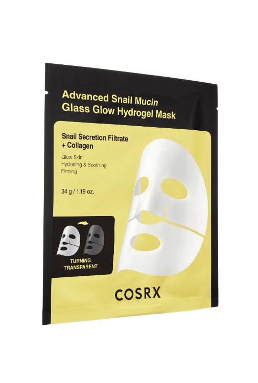 Picture of COSRX Advanced Snail Mucin Glass Glow Hydrogel Mask(1EA)