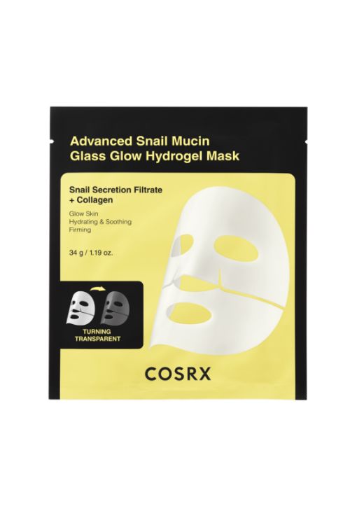Picture of COSRX Advanced Snail Mucin Glass Glow Hydrogel Mask(1EA)