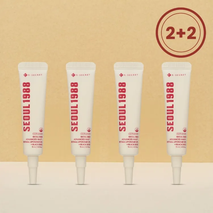 Picture of [Buy 2 Get 2 Free] K-Secret Seoul 1988 Advanced Shot: Retinal Liposome 12% + Black Rice 15ml