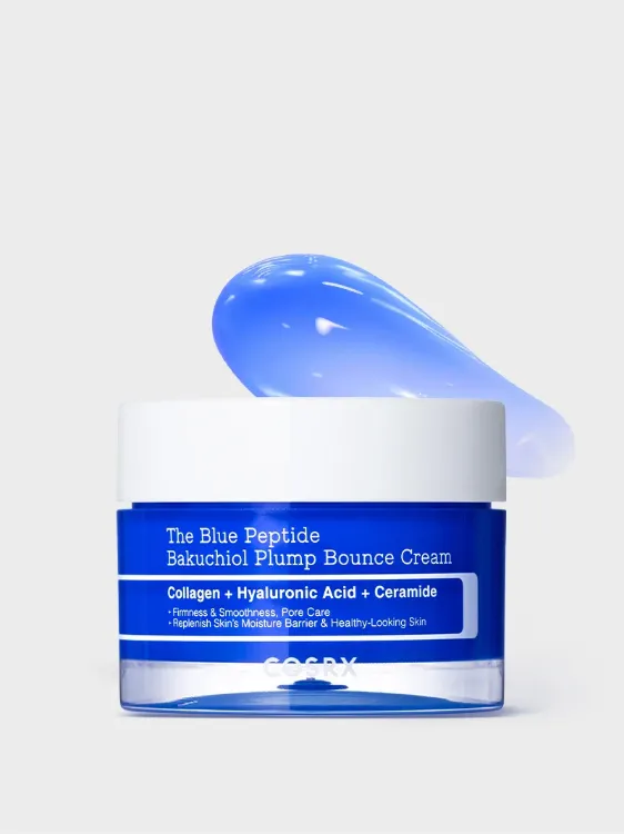 صورة COSRX THE BLUE PEPTIDE BAKUCHIOL PLUMP BOUNCE CREAM 50g