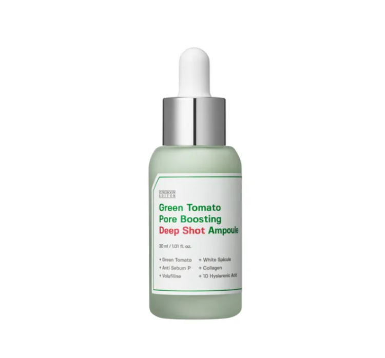 Picture of SUNGBOON EDITOR GREEN TOMATO PORE BOOSTING DEEP SHOT AMPOULE 30ML