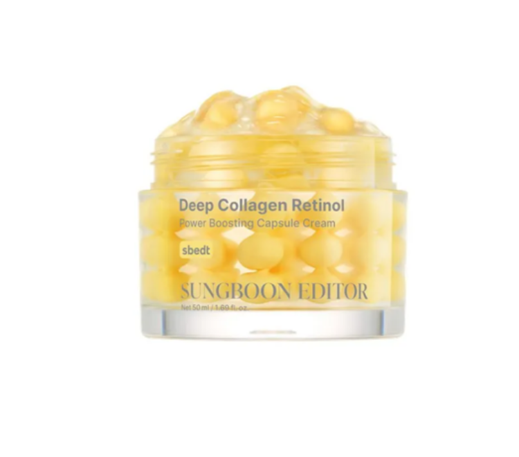 صورة SUNGBOON EDITOR DEEP COLLAGEN RETINOL POWER BOOSTING CAPSULE CREAM 50ML