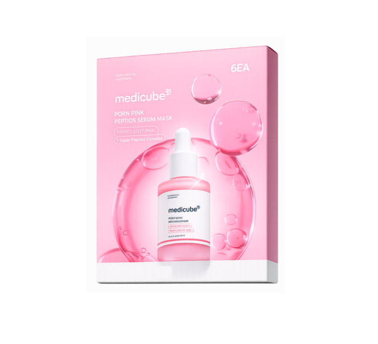 صورة MEDICUBE PDRN PINK PEPTIDE SERUM MASK (6EA)