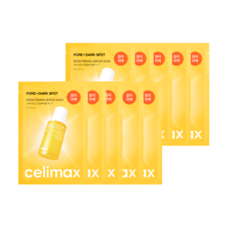 Picture of CELIMAX PORE+DARK SPOT BRIGHTENING SERUM MASK (10EA)
