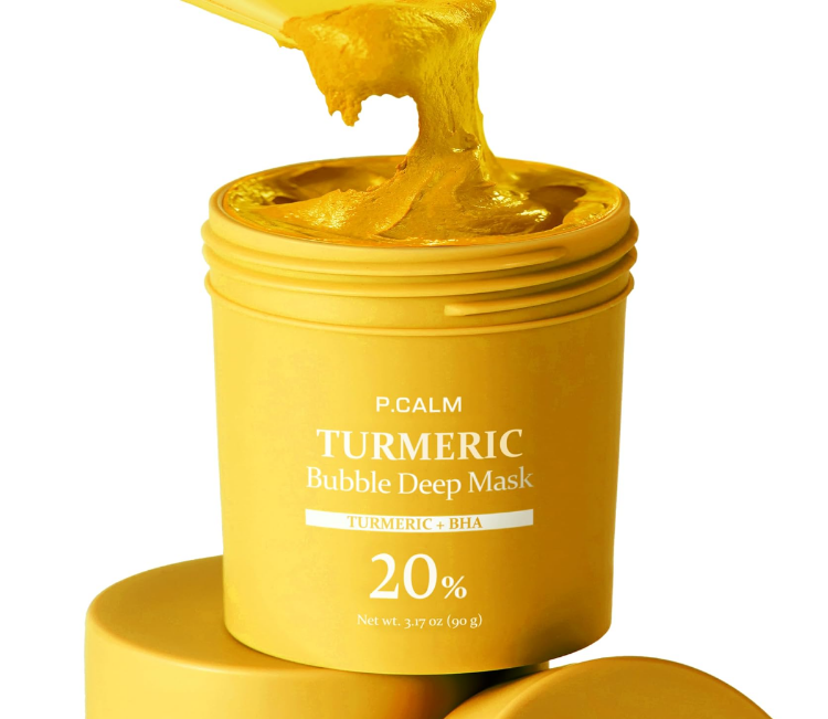 Picture of P.CALM TURMERIC BUBBLE DEEP MASK 90G
