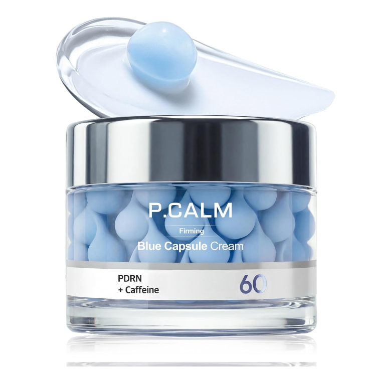 صورة P.CALM PDRN CAFFEINE BLUE CAPSULE 60 CREAM 50ML