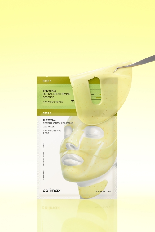 Picture of CELIMAX THE VITA-A RETINAL SHOT TIGHTENING 2-STEP GEL MASK 38G * 1EA