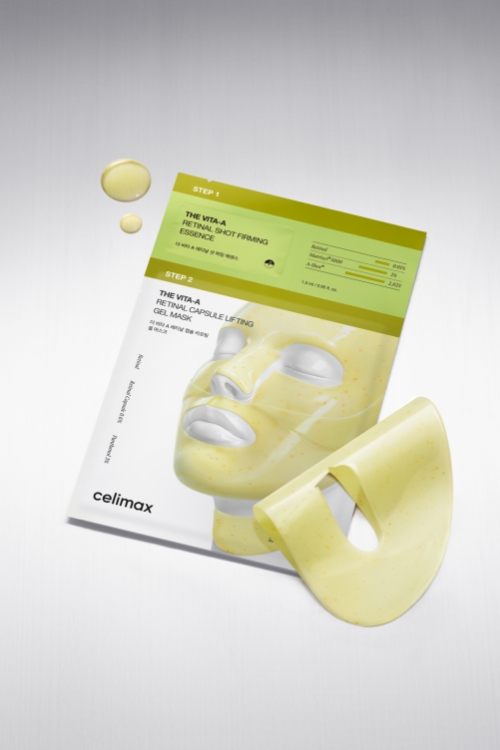 Picture of CELIMAX THE VITA-A RETINAL SHOT TIGHTENING 2-STEP GEL MASK 38G * 1EA