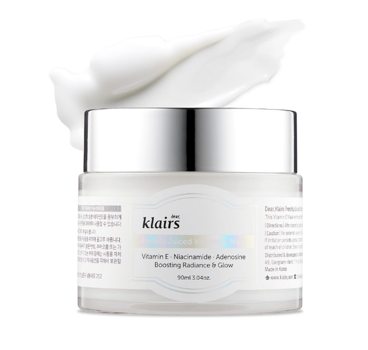Picture of DEAR KLAIRS FRESHLY JUICED VITAMIN E MASK 90G