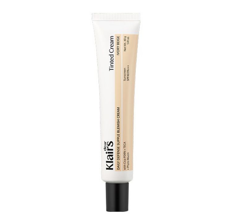 صورة DEAR KLAIRS DAILY DEFENSE SUPPLE BLEMISH CREAM IVORY BEIGE SPF40 PA+++ 10 G
