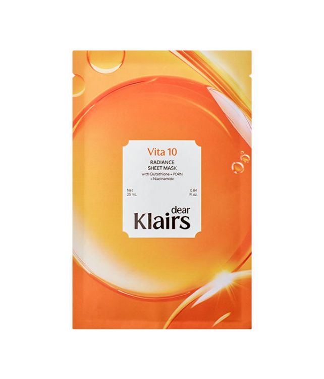 صورة DEAR KLAIRS VITA 10 RADIANCE SHEET MASK 25 ML